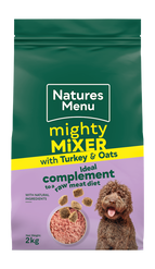 Mighty Mixer with Turkey and Oats